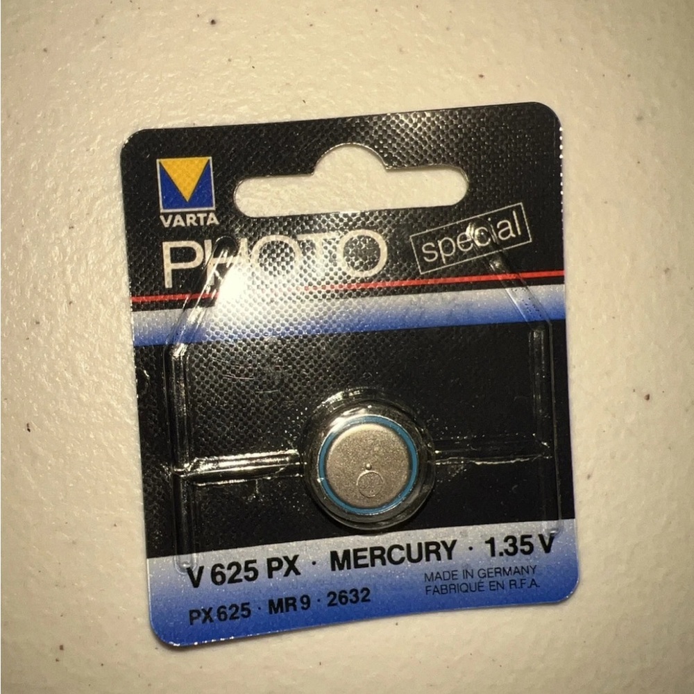 Silver Photo Battery